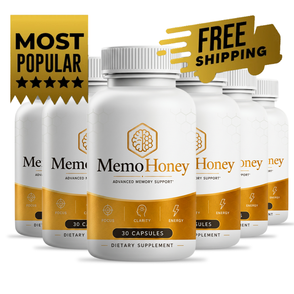 MemoHoney brain circulation support bottles